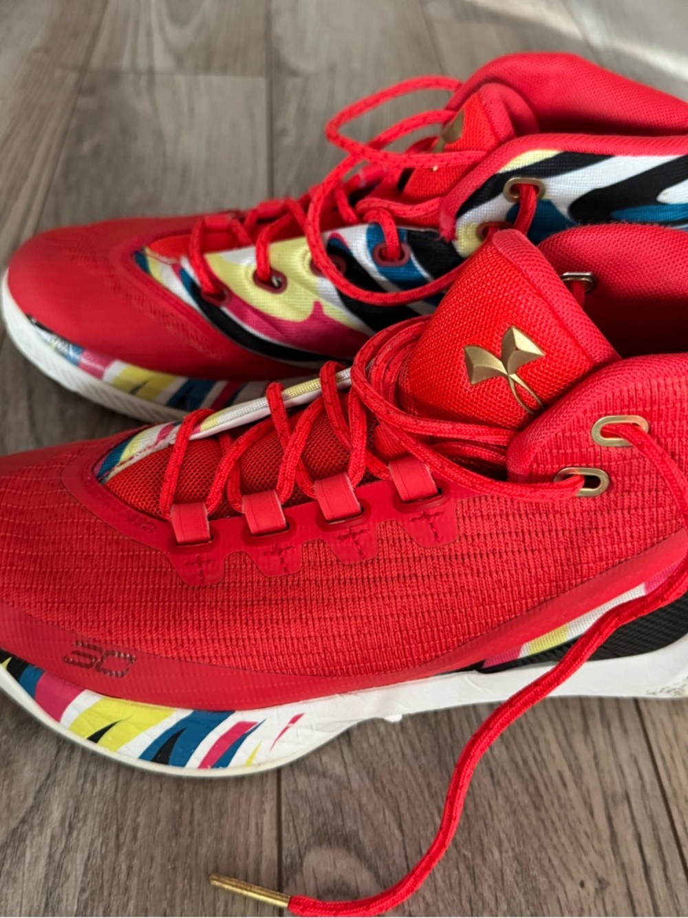 Under Armour Curry 3 "Chinese New Year" (Youth Size 7Y)